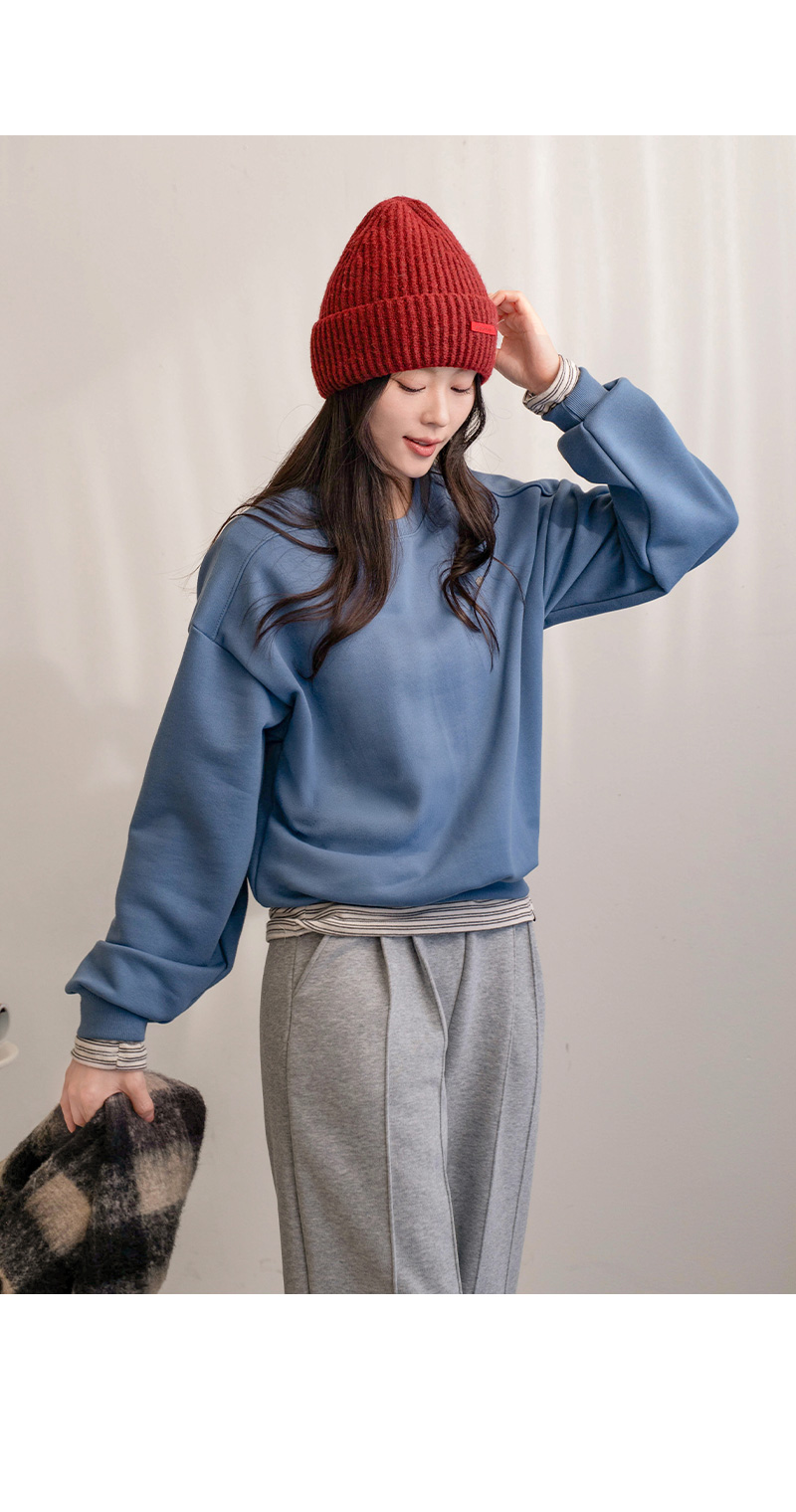코지 라벨 맨투맨