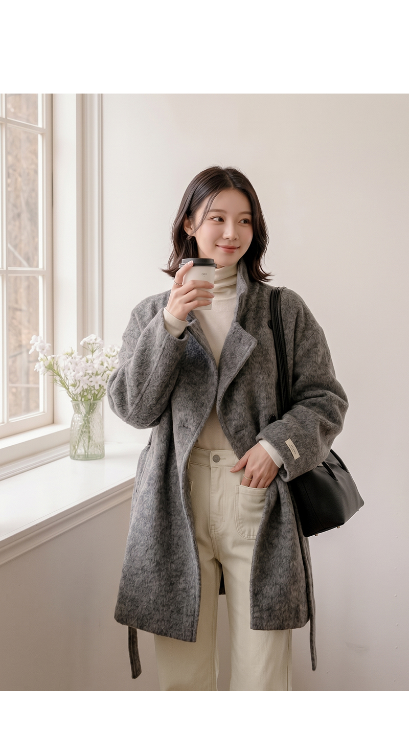 파운드 더블 울 미드 코트