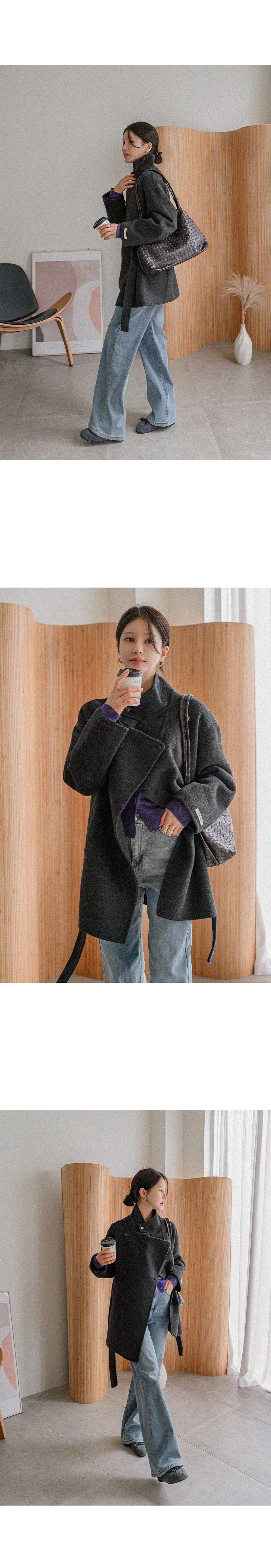 파운드 더블 울 미드 코트
