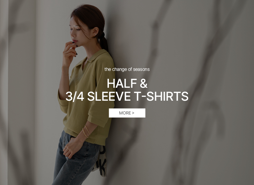 Half & 3/4 Sleeve T-shirts