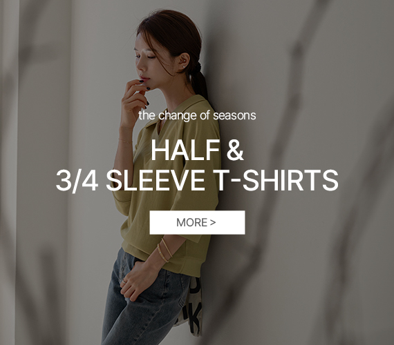 Half & 3/4 Sleeve T-shirts