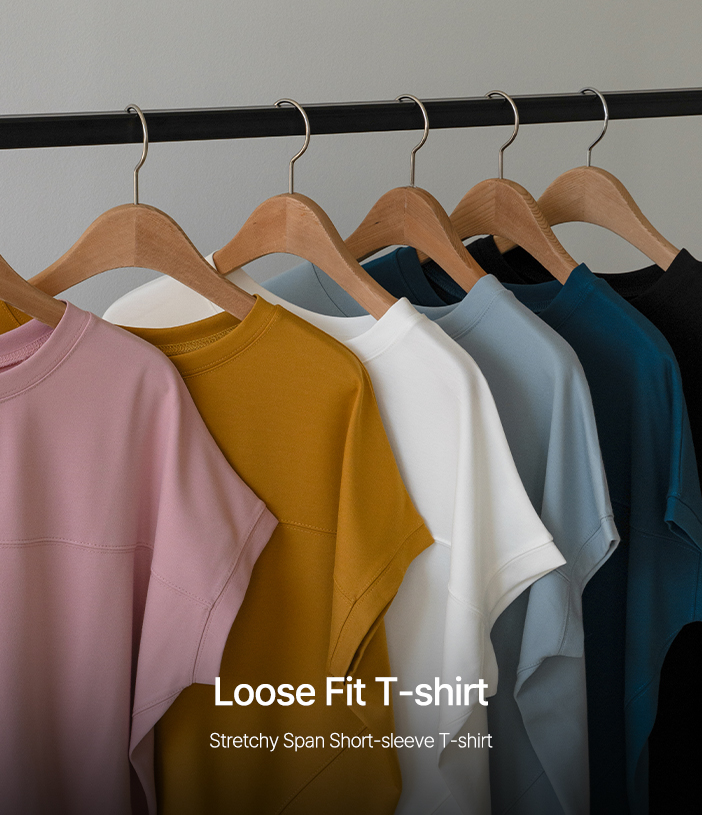 Stretchy Span Short-sleeve T-shirt