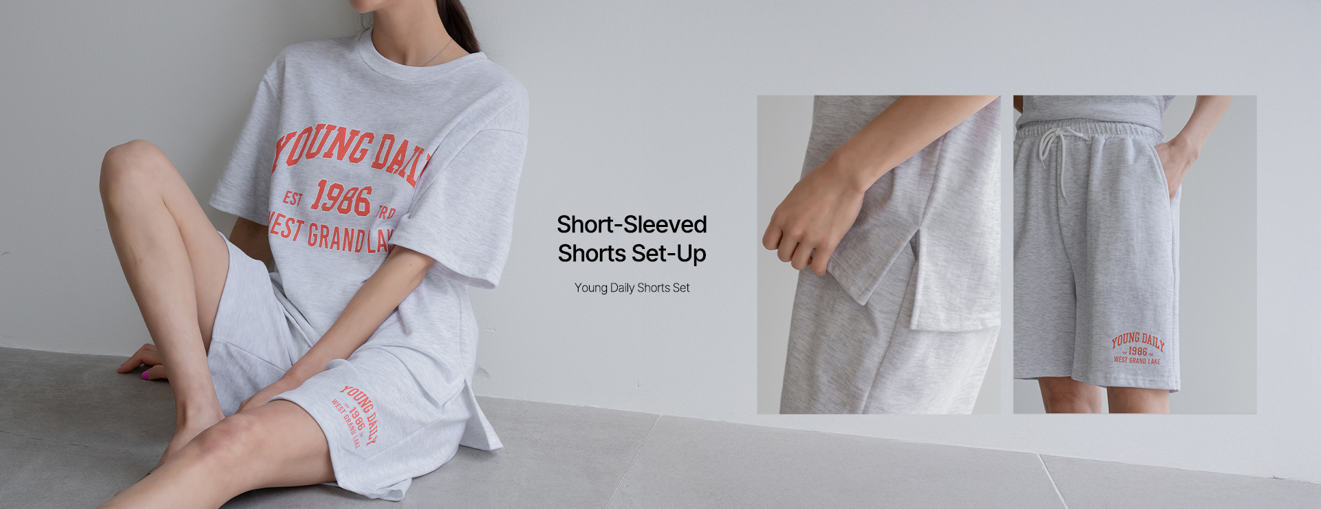 Young Daily Shorts Set