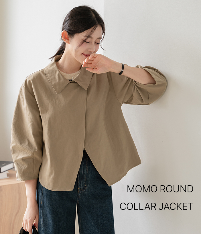 MOMO Round Collar Jacket