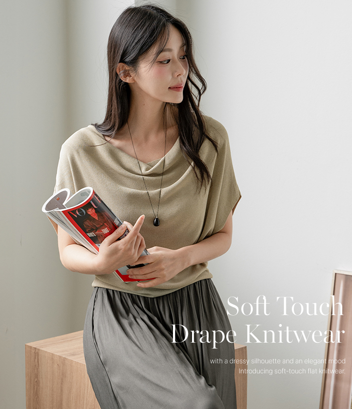 Soft Touch Drape Knitwear