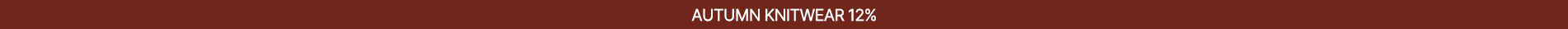 'Autumn Shirts / Autumn Knitwear12%